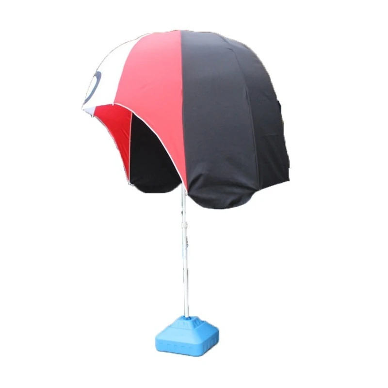 

Helmet umbrella outdoor polyester beach umbrella special shape courtyard parasol can be printed advertising