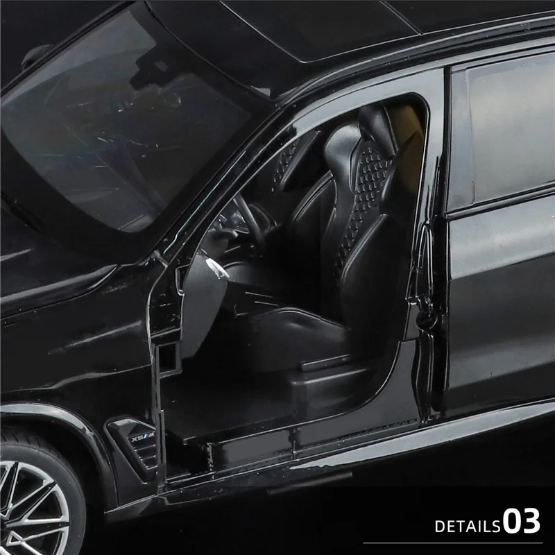 1:18 BMW X5M X5 SUV 합금 자동차 모형 다이캐스트 메탈 럭셔리 오프로드 차량 모형 고급 시뮬레이션 수집용 장난감 크리스마스 선물