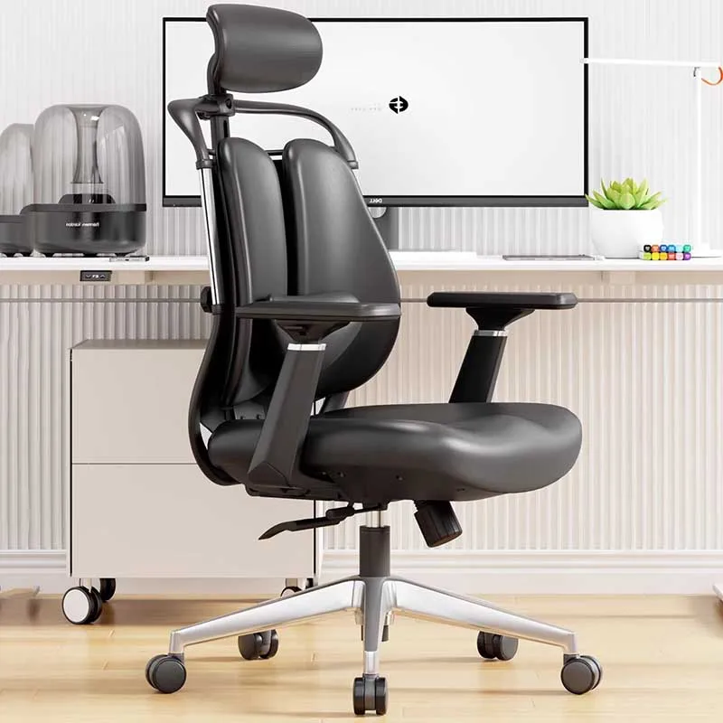 Ergonomic office chair with adjustable black gaming chair, desktop computer armchair, Silla Esctorio home furniture