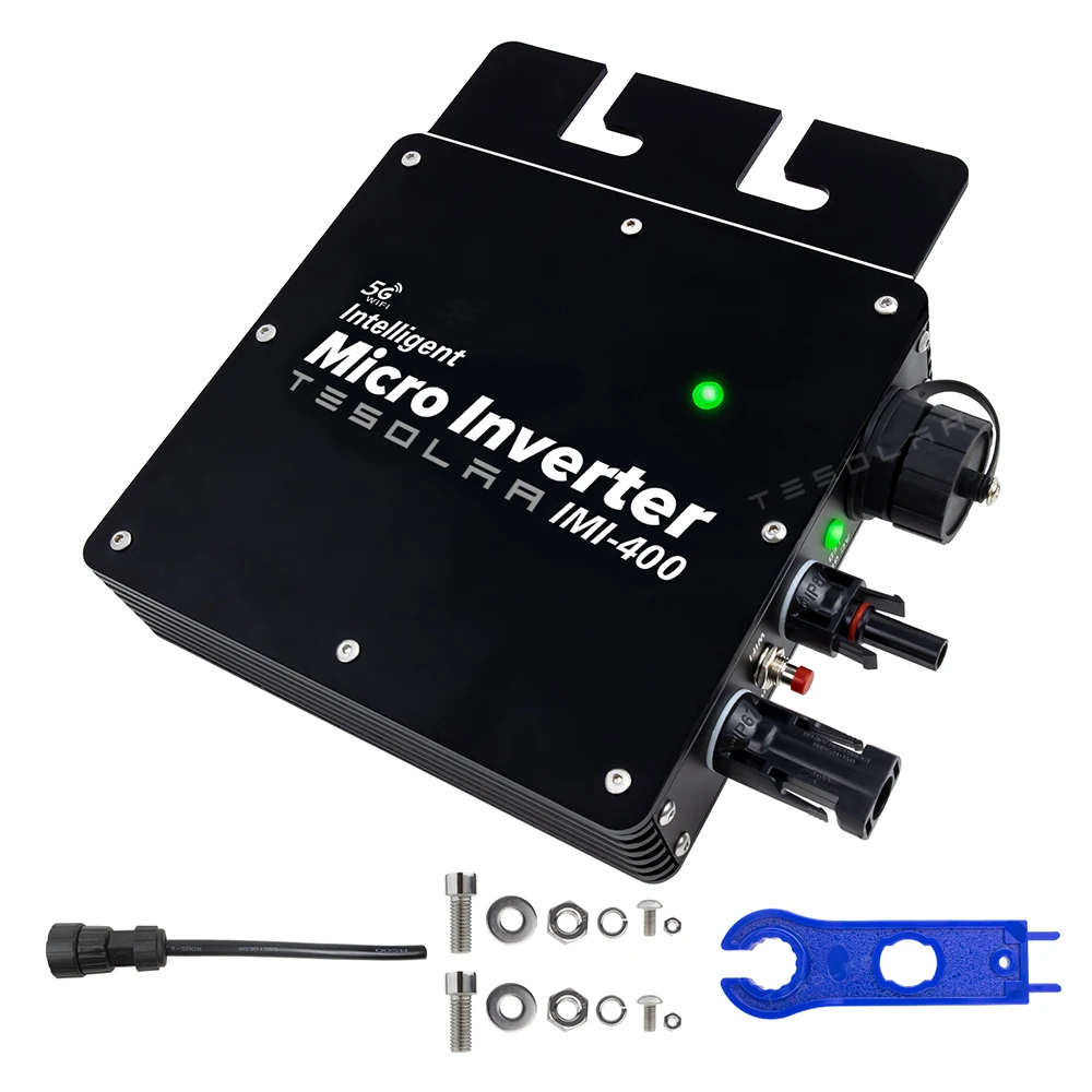 Imagem -03 - Micro Inversor Solar Mppt Grid Tie 400w 220v 220v 220v 50v dc Onda Senoidal Pura Micro-inversor com Wifi para o Sistema de Energia Fotovoltaica do Painel Solar