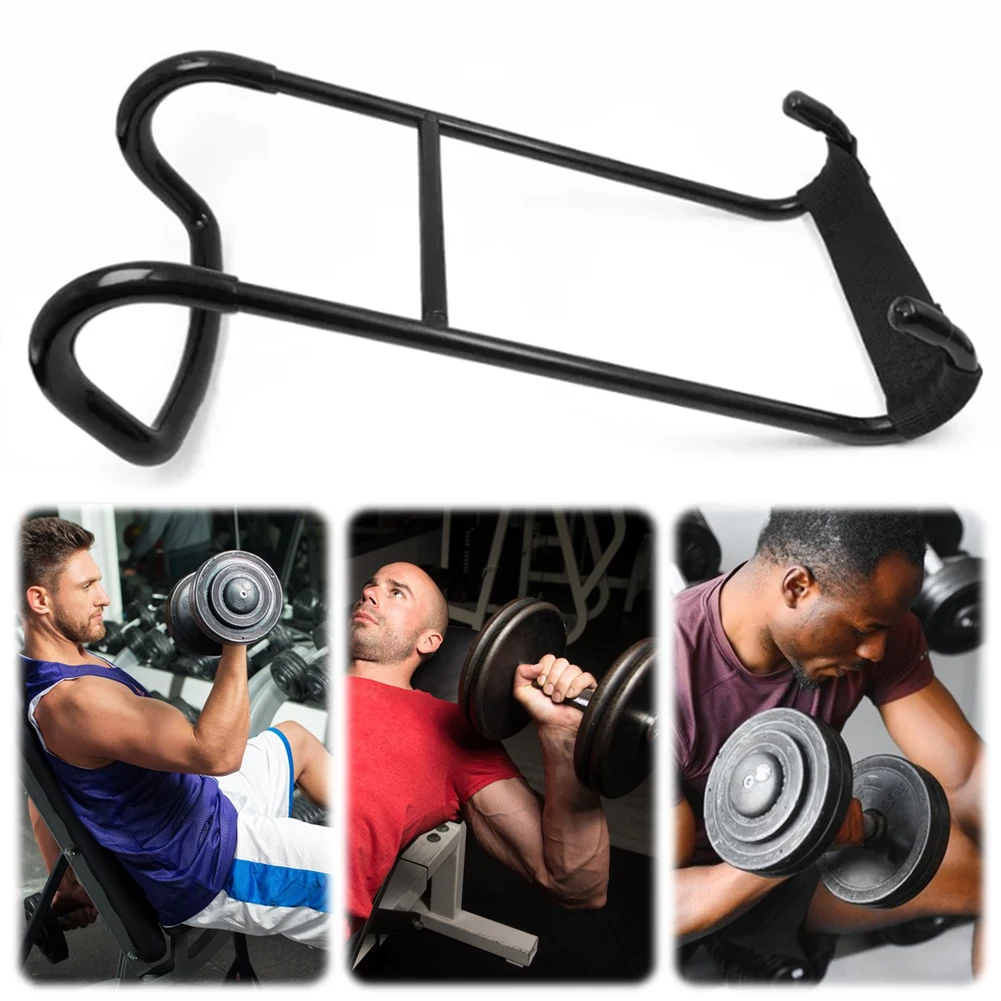Dumbbell Spotter Hooks Hangers Heavy Duty Dumbbell Hooks Heavy Power Dumbbells Rack Attachments for Dumbbell Bench Press - view 5
