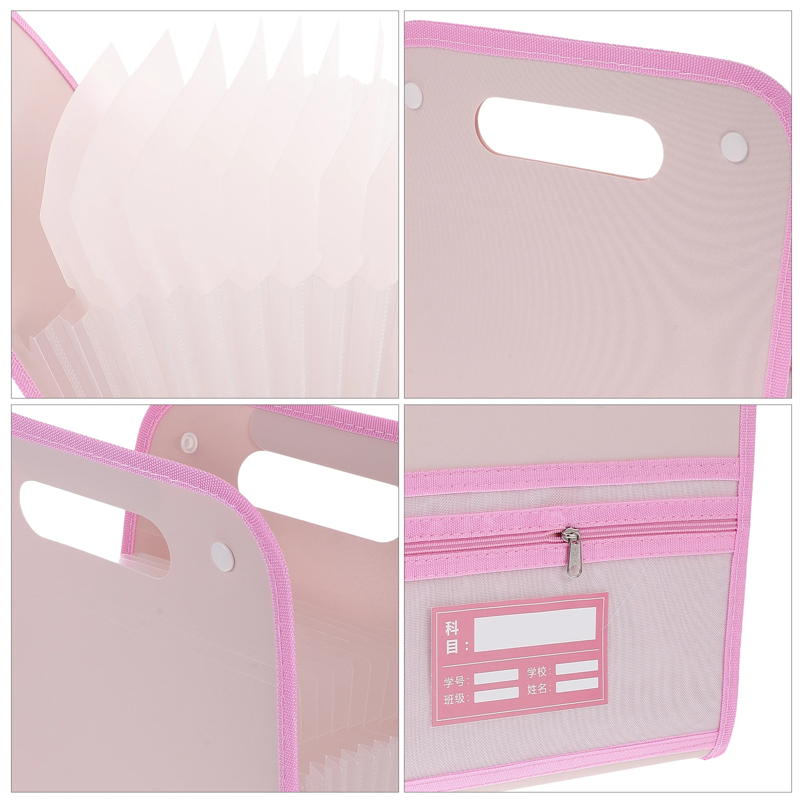 

Large Capacity Accordion Folder Plastic Expanding Organizer For Documents Receipts Business Cards Storage File Box Lightweight
