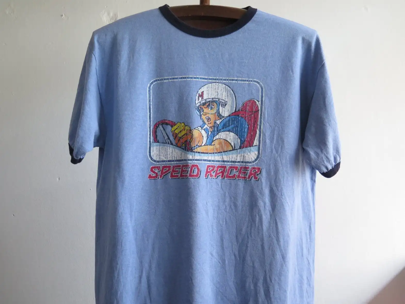 Vintage Speed Racer T Shirt 00s Racing Manga Anime Mach GoGoGo Japanese