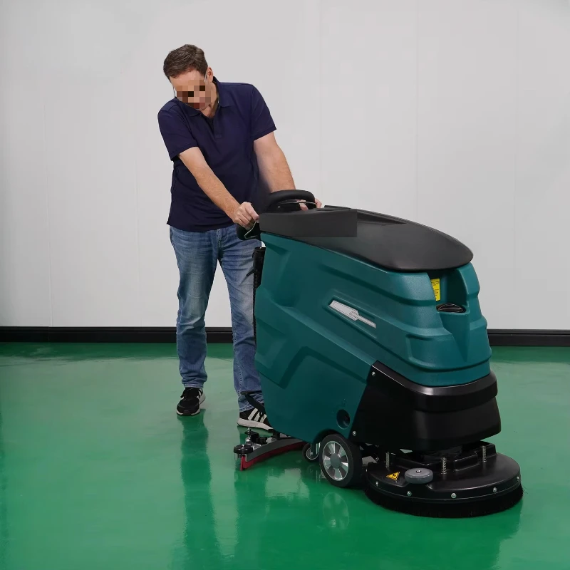 Car floor scrubber large tank 90L industrial floor cleaning machine