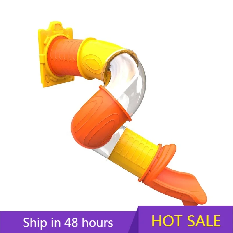 

YTYIN Children Playing Equipment Outdoor Playground Plastic Slide Parts Slides for Kids