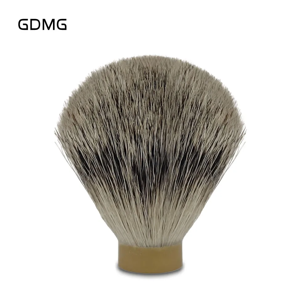 

GDMG brush-Little Elfin Badger Hair Shaving Brush Knot Men's Beard Brush Saving Knot Beard Care Tools