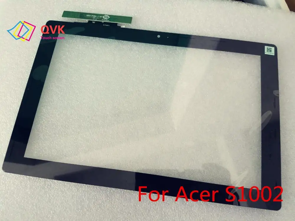 Black 10.1 Inch For Acer One 10 (S1002) Tablet Capacitive Touch Screen Panel Repair Replacement Parts S1002 Tab Pad