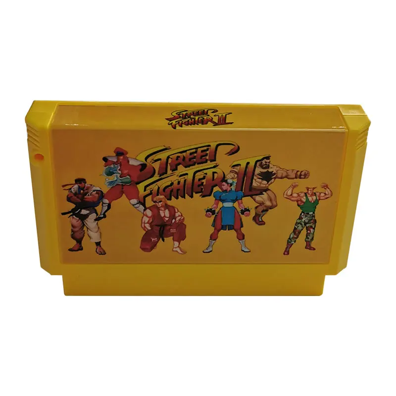 ストリートファイター2用fcゲームカートリッジ,60ピンビデオゲーム,8ビット