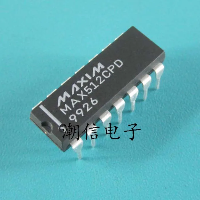 10PCS/LOT  MAX512CPD   DIP-14