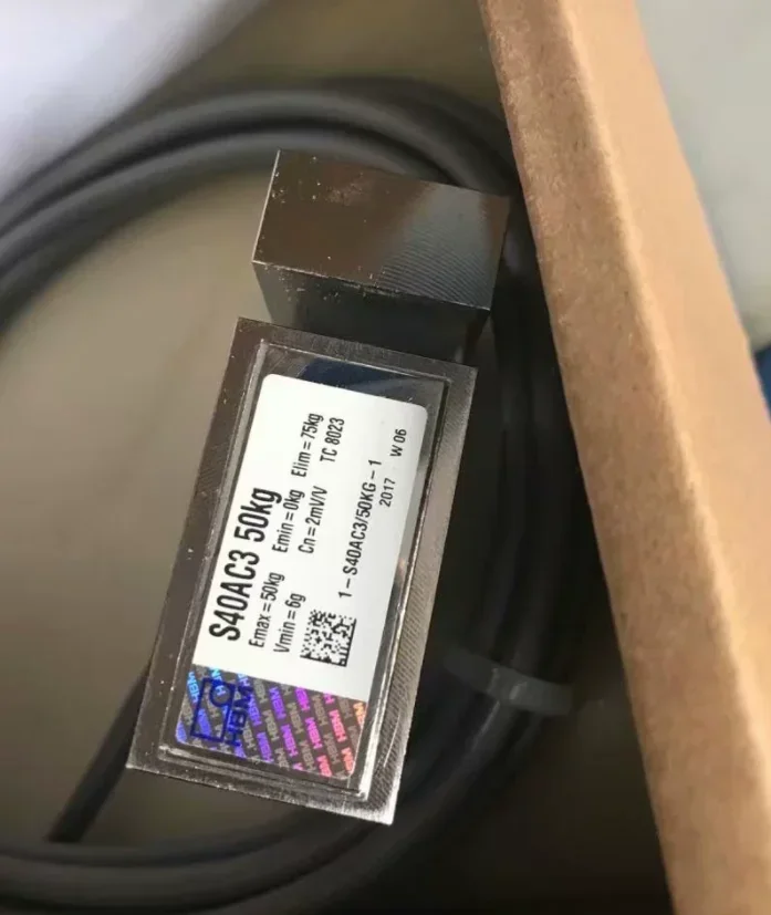 HBM S type weighing sensor S40AC3-50KG/100KG/200KG/500KG/1t/2t/3t/5t IP68 stainless steel