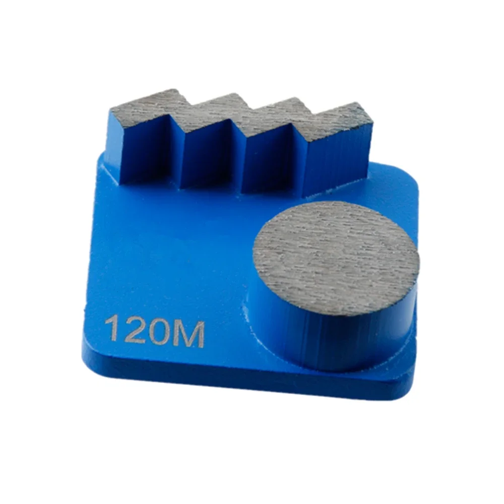 Round Grinding Bar And Zigzag Step Segment Redi Lock Diamond Plates GBHusqvarna Metal Floor Polishing Tools 12PCS