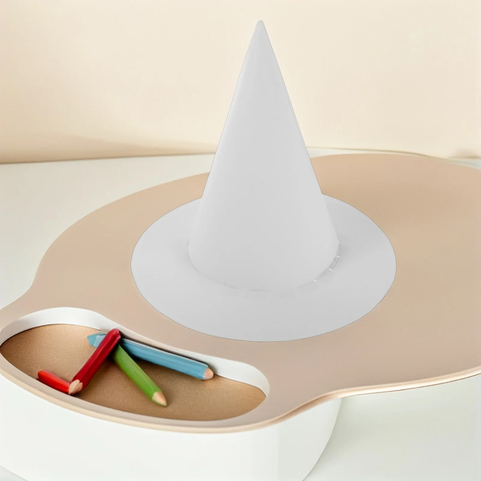 Chapeaux en papier pour enfants, 6 pièces, casquettes Graffiti pour la maternelle, peinture artistique, fournitures artisanales, activités de fête en famille, chapeau pour enfants