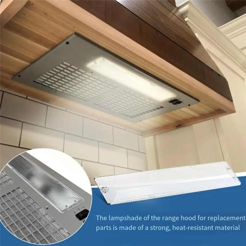 ABBK-SB 03294757   Copriobiettivo leggero per cappa da cucina Modelli Broan RME50000 PM250 Installazione durevole e facile