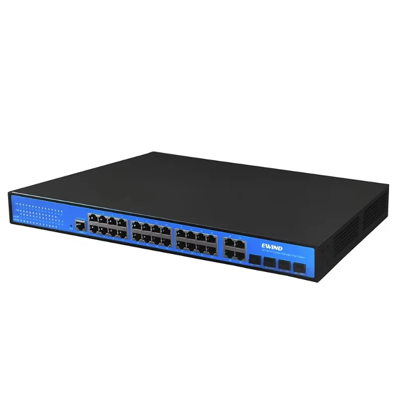Good Price 48 1000 PoE Ports Layer 2 Gigabit Ethernet Switch Web/CLI SNMP VLAN/QoS  IP Camera Firmware Support