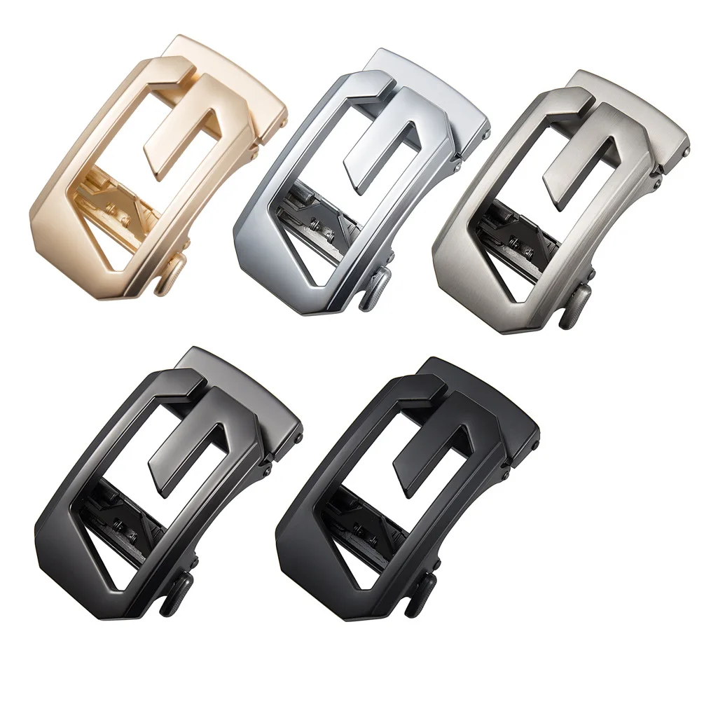 

Men's Business Alloy Automatic Buckle Unique Men Plaque Belt Buckles for 3.5cm Ratchet Men Apparel Accessories designe LY136-25