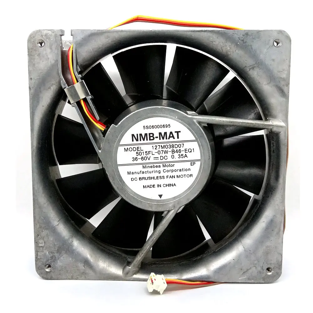 

Original Cooling Fan 127M038D07 5015FL-07W-B46-EQ1 30-36V 0.35A aluminum frame