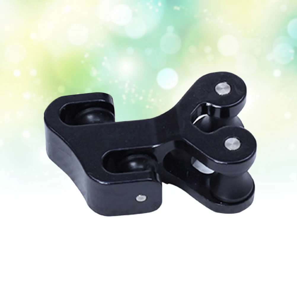 

Aluminum Compound Bow Cable Slide Bar Black Bow String Splitter Replacement Ultra Low Friction Hunting Gear