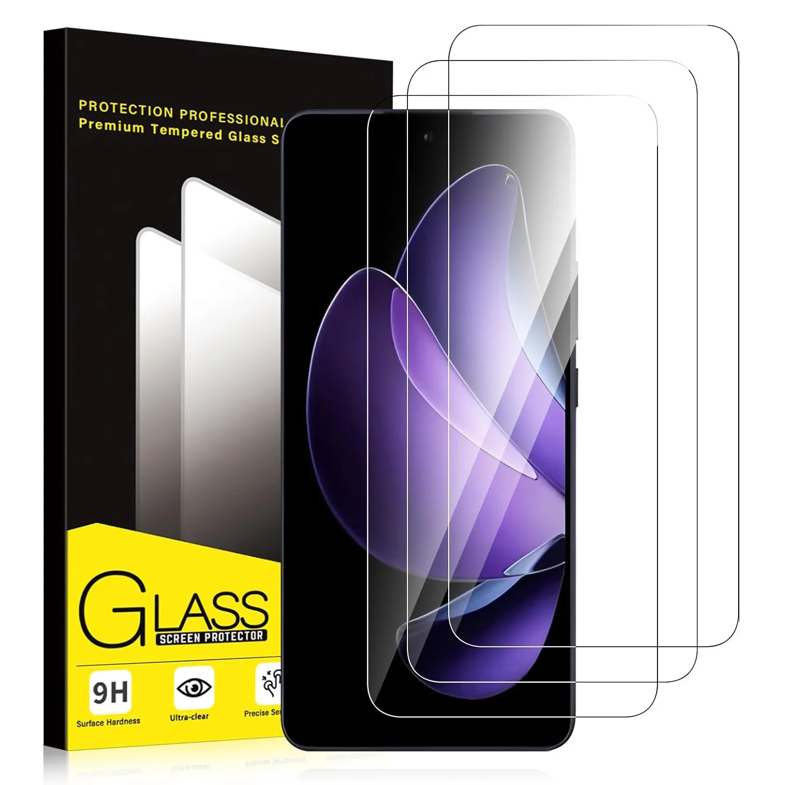 

3pcs Tempered Glass Screen Protectors For VIVO iQOO Z11 Turbo/iQOO Z10x/iQOO Z10 Lite/iQOO Z10 Turbo/Z10 Turbo Pro Glass Film