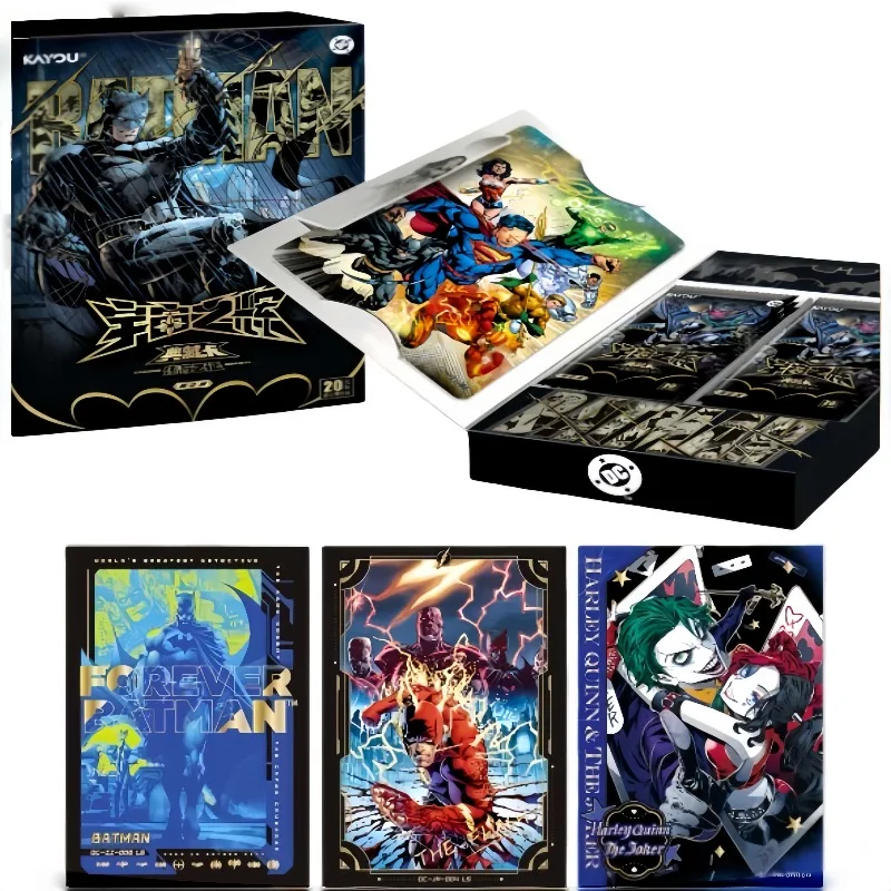 

KAYOU New Arrival Official Licensed DC Cosmic Glory Collectible Cards-Ideal for Collection Legendary Proof 2nd Edition Card Pack