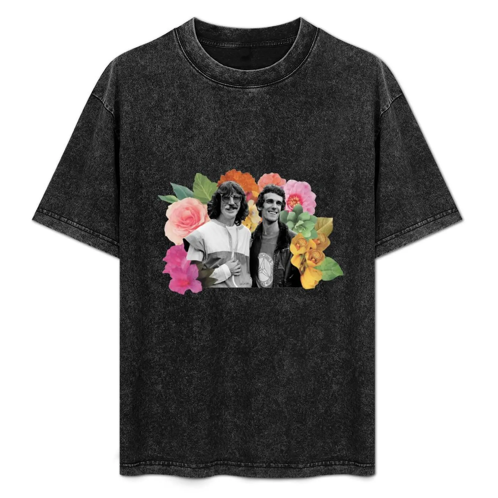 Camiseta Charly and Spinetta, camiseta holgada de talla grande