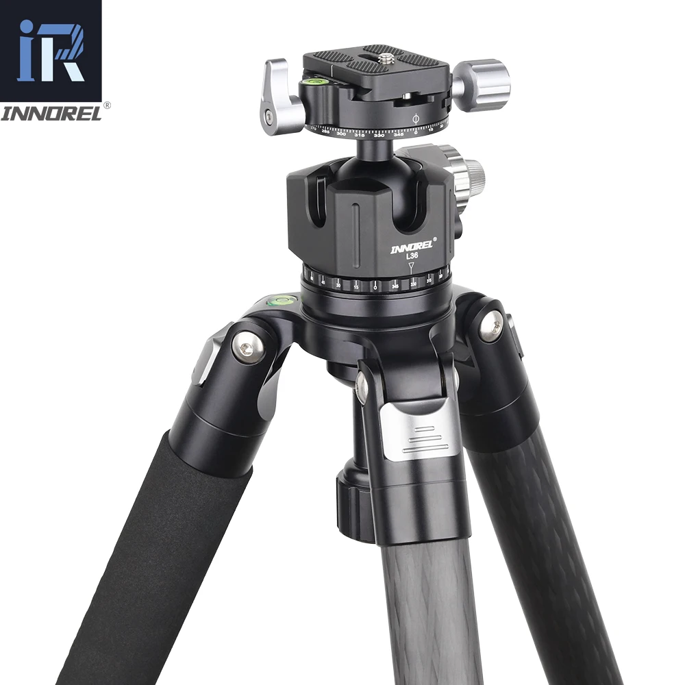 V52/V44/V36 Chân Máy Tripod Ballhead Của Trọng Lực Thấp Trung Tâm Đôi Toàn Cảnh Đầu Bóng Nhanh Chóng Phát Hành Đĩa kỹ Thuật Số DSLR Camera