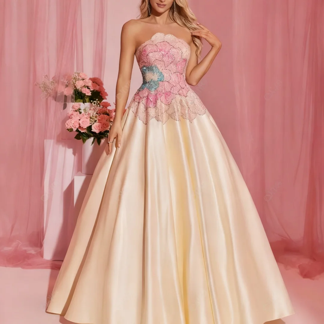 

Customized off shoulder trailing Luxury Evening Dresses Beads formal evening dresses birthday party prom gowns for women