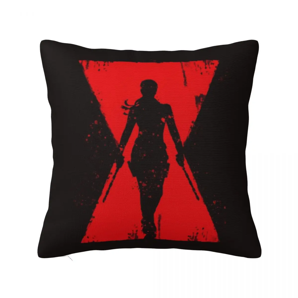 

Natasha Black Widow Emblem Poster Throw Pillow Pillow Case Sofa Cushions Cover