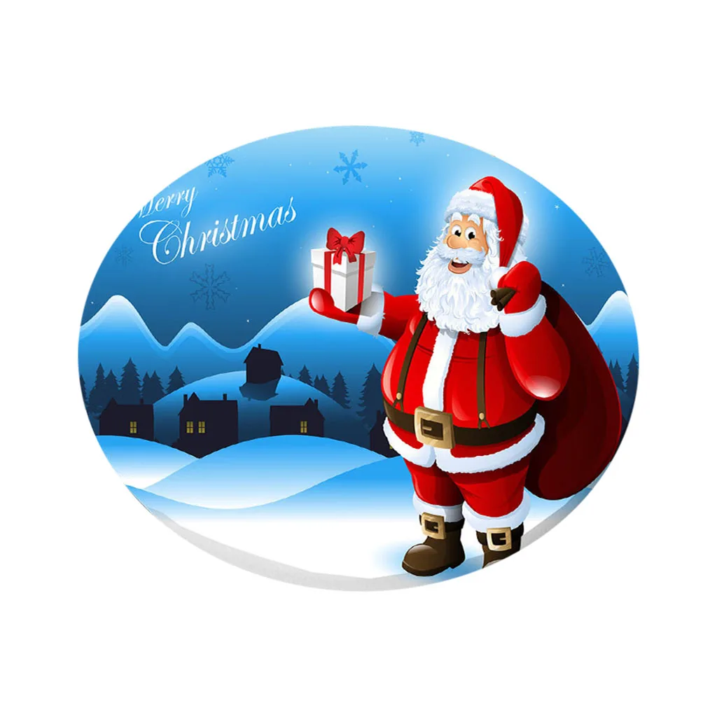 

Эластичная круглая скатерть с водонепроницаемым покрытием и мягкой подложкой для кухонного стола