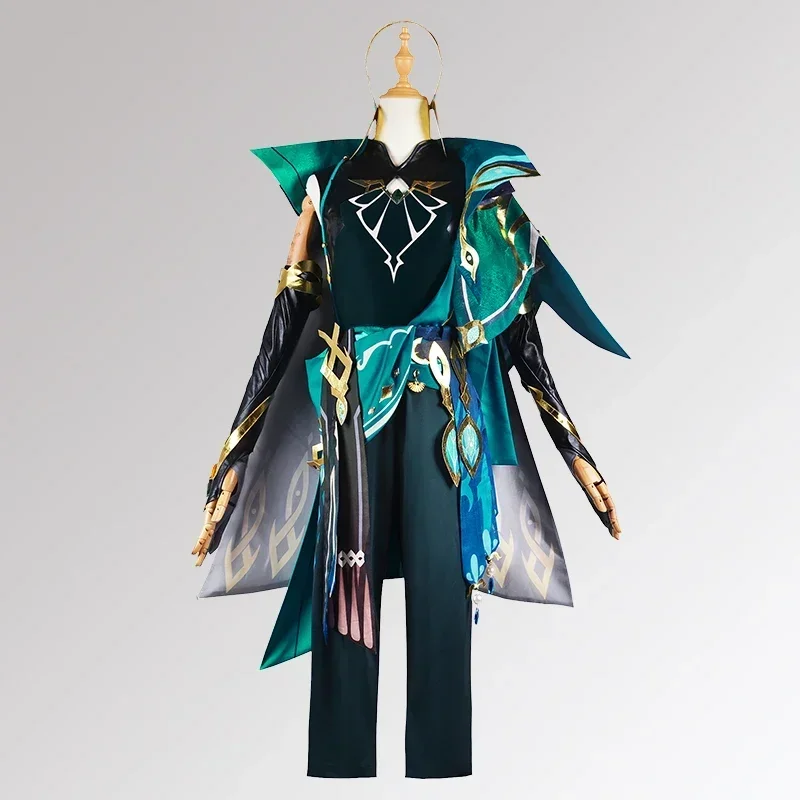 Genshin Impact Alhaitham Costume Cosplay abbigliamento quotidiano uniforme di carnevale Anime costumi di Halloween Masquerade gioco delle donne