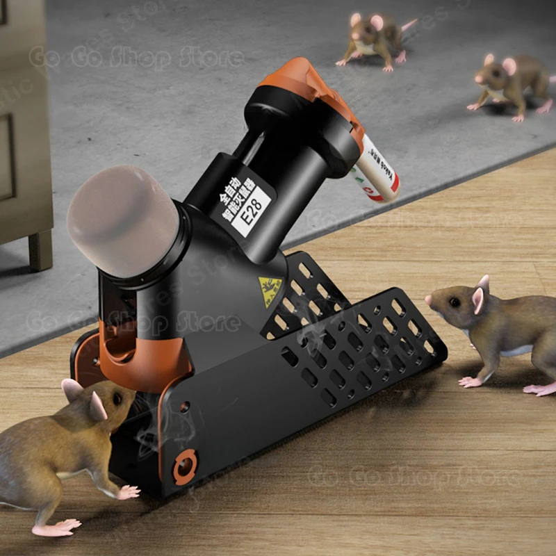 Home Smart Automatic Rat Trap Kit Humane Mousetrap Mouse Trap Machine Rodent Killer Non-Poisonous Killing Mice Controller