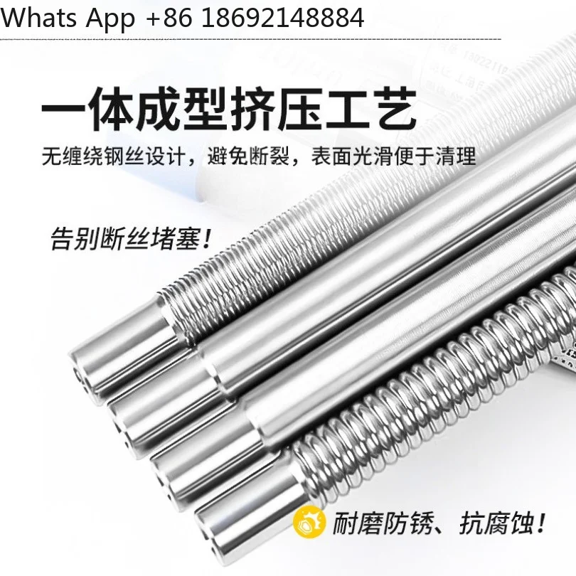 High Precision Wire Bar Coater OSP Extrusion Scraper Bar Liquid Coating Wet Film Preparer (Total Length 240mm)