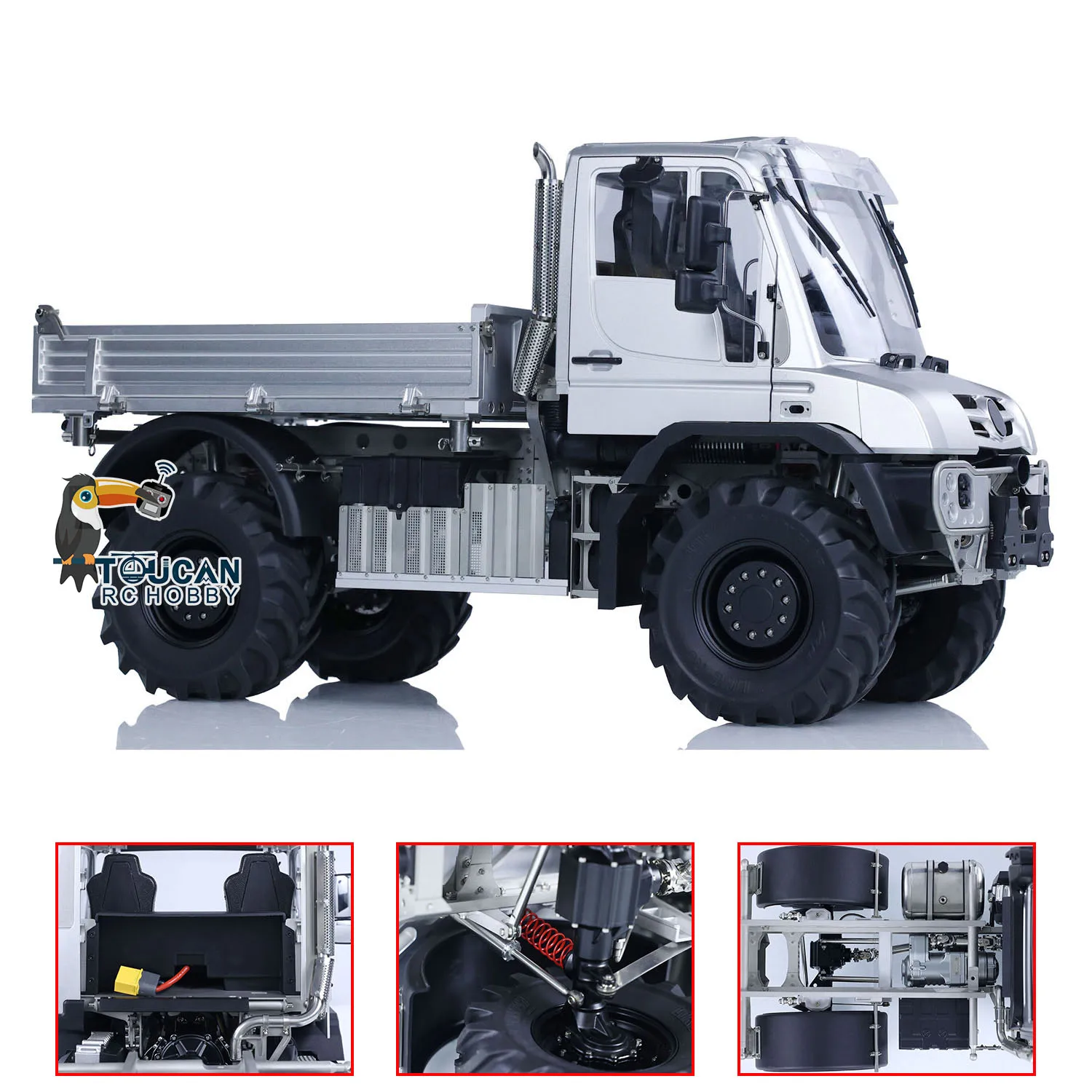 U535 1/14 RC Off-road รถ 4X4 TOUCAN วิทยุควบคุมรถบรรทุกขนาดเล็ก Crawler รถปีนเขาประกอบ 3 เกียร์ความเร็วของเล่นรุ่น