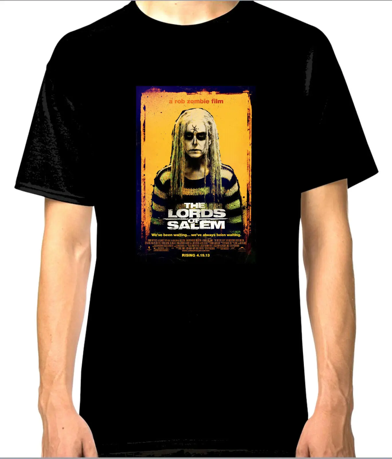 The Lords Of Salem T Shirt 100 Cotton High Quality Horror