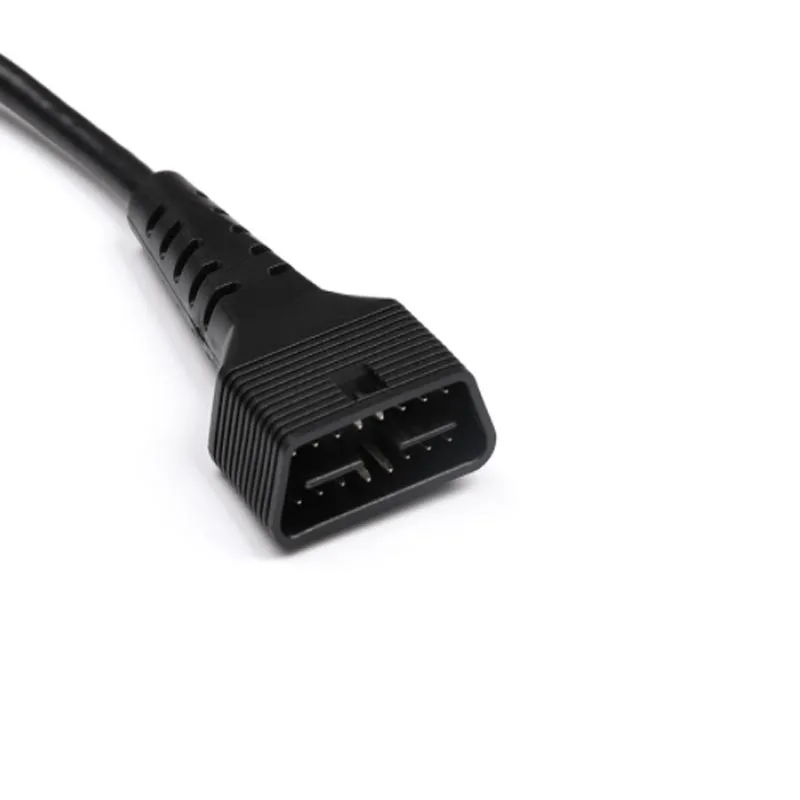 100CM Car OBD II OBD2 16 Pin Male to Female Extension Cable Car Diagnostic Extender Cord Adapter for Pro3/Launch/ELM327