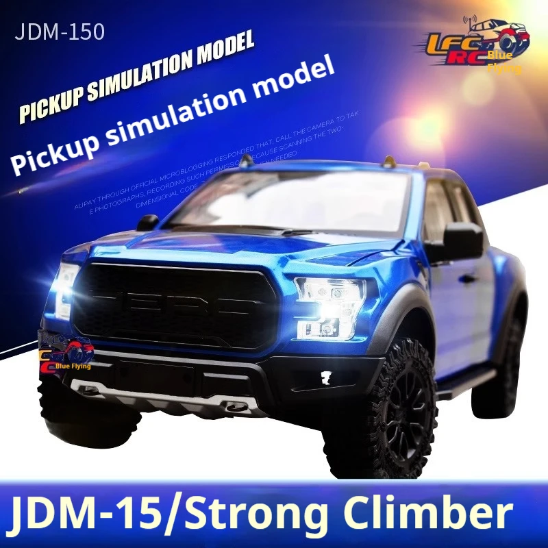 Static Point Model Jdm-150 1/10 Simulation F150 Pickup Truck Remote Control Climbing Car Remote Control Car Model Toy Gifts Gift