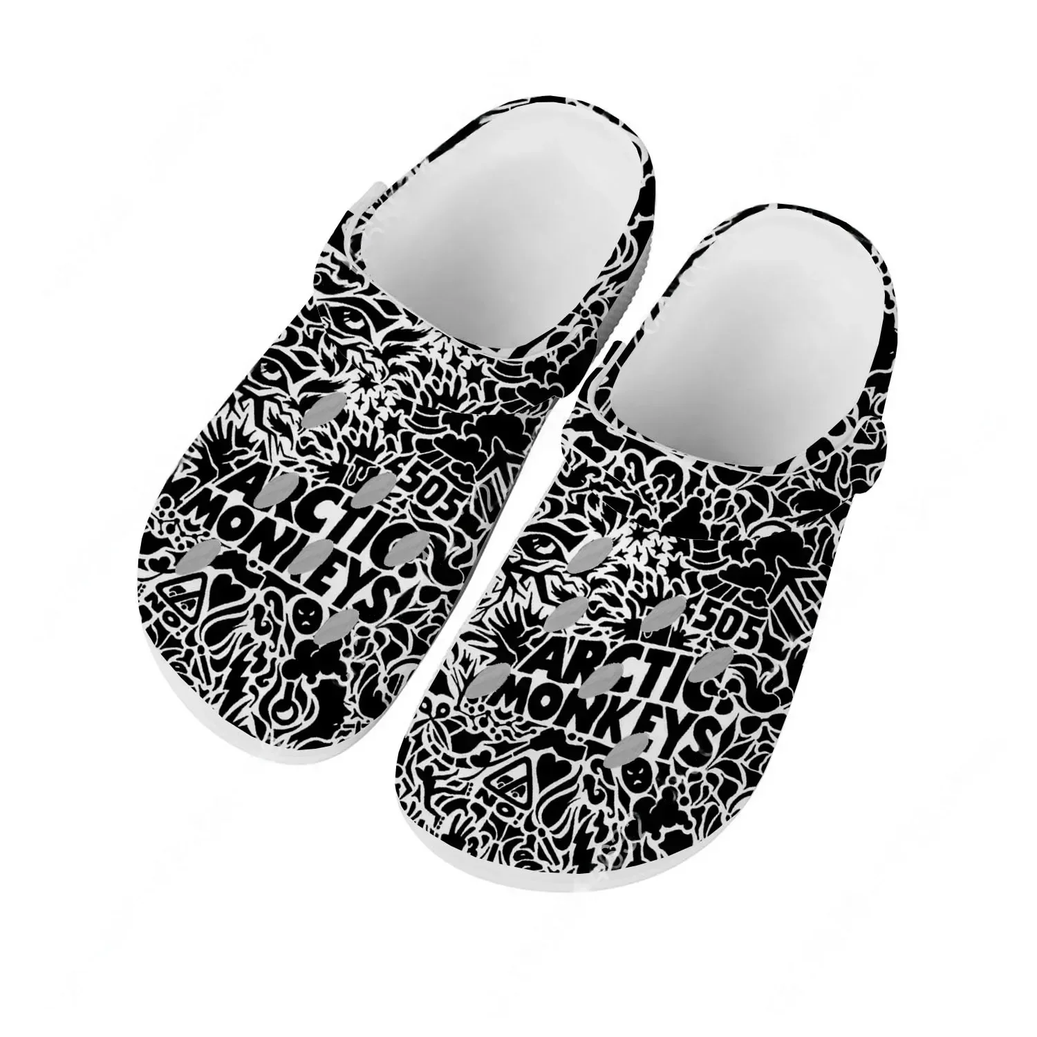 Arctic Monkeys Water Shoes Men Women Teenager Comfortable Home Garden Clogs Custom Sandals Beach Breathable Hole Slippers