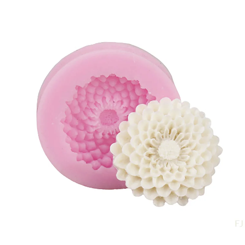 

Новая 3D-форма для мыла в виде красивой ромашки, силиконовые формы для выпечки, инструменты для изготовления свечей, формы для украшения тортов