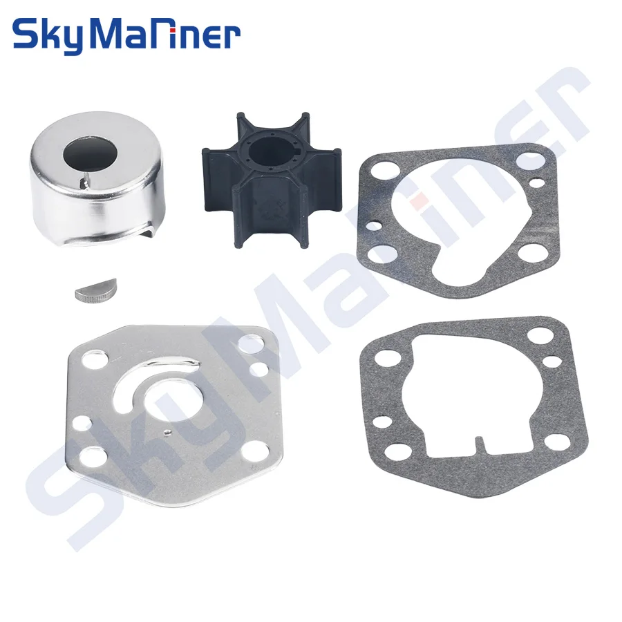 

17400-99J00 Water Pump Impeller Repair Kit 17400-99J02 17400-99J20 for Suzuki Outboard Motor 8 9.9 HP 4-Stroke DF9.9A 8A PAETS
