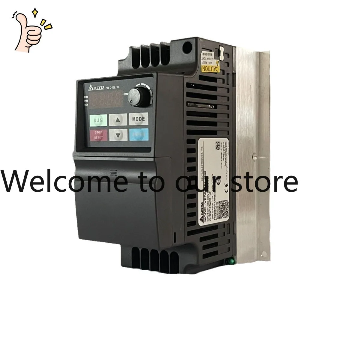 Delta inverter VFD015EL43W Delta EL-W series new original 1.5KW inverter