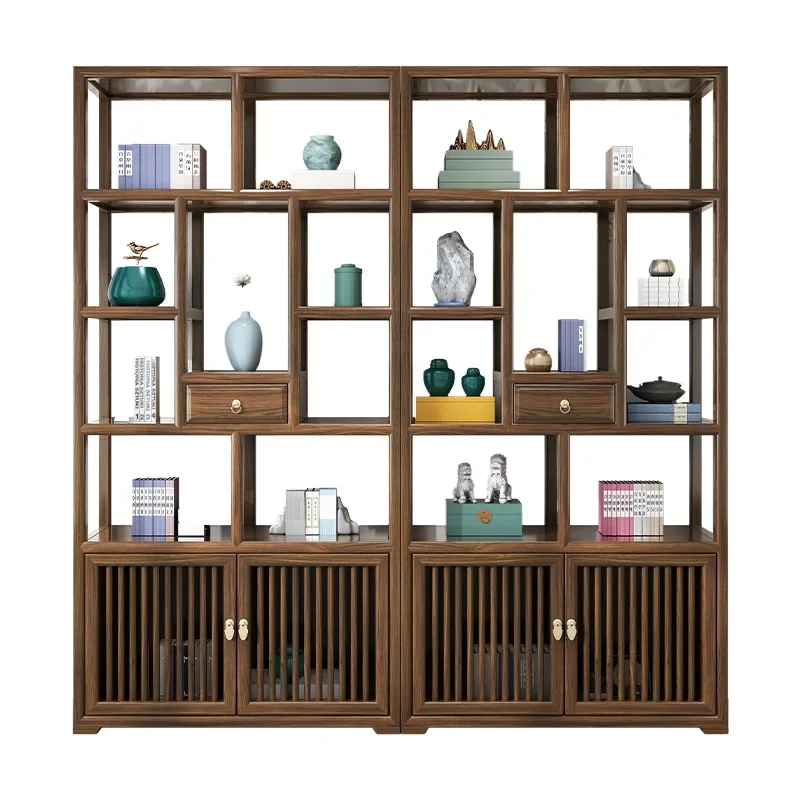 

New Chinese style, Bogu rack, antique rack, solid wood antique, Duobao Pavilion South Elm display cabinet