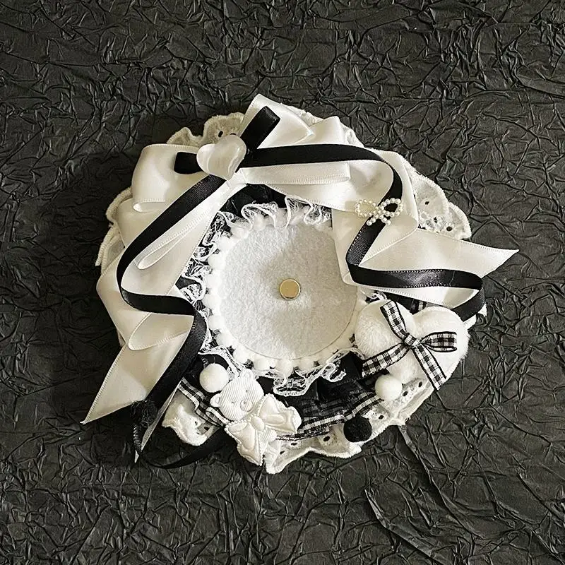 لطيف الدب الصغير شريط من الدانتيل شارة حامل ، عرض السلع الفاخرة ، عنصر رباعي لوليتا 55 مللي متر شارة صينية ، Abag أنيمي تأثيري #5