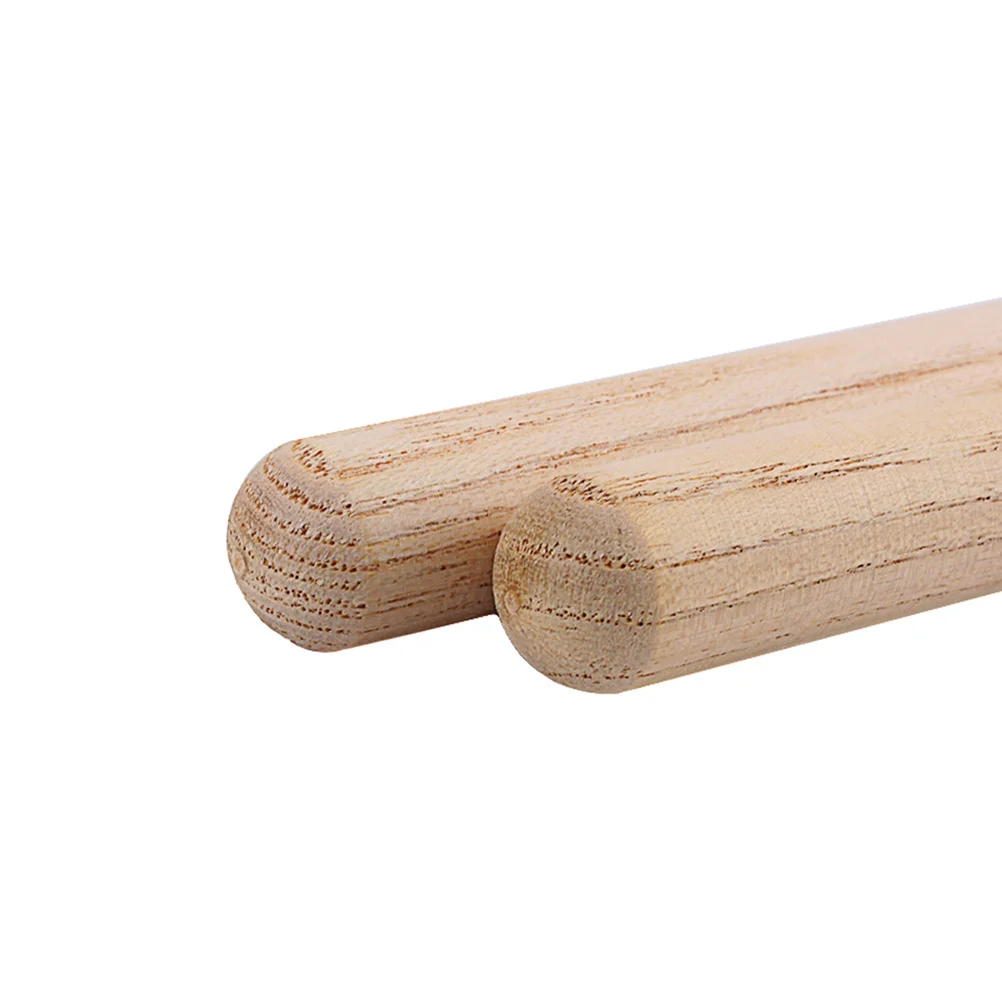 

2Pcs Mini Wooden Drum Sticks Strong Straight Long Lasting Eco Friendly Practice Tools for Rock Band Students Musicians