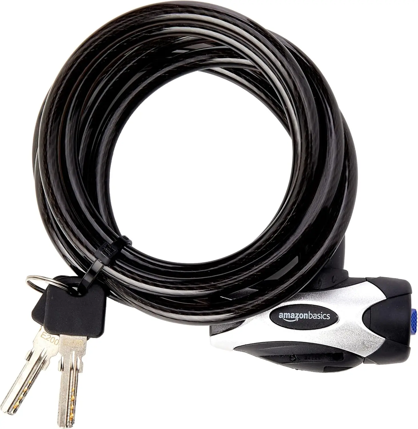 

Bike Security Cable Lock 70in Weather Resistant Durable Steel with Easy Lock Mechanism
