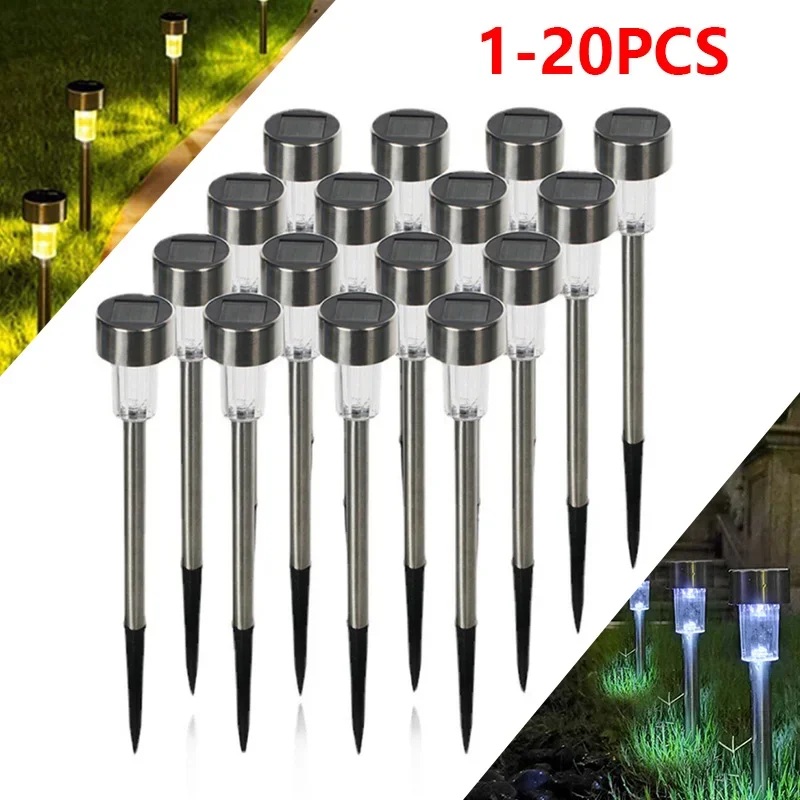 

Solar Light Garden Decoration Tools Outdoor Solar Powered Lamp Waterproof Landscape Lighting for Pathway Patio Yard Lawn