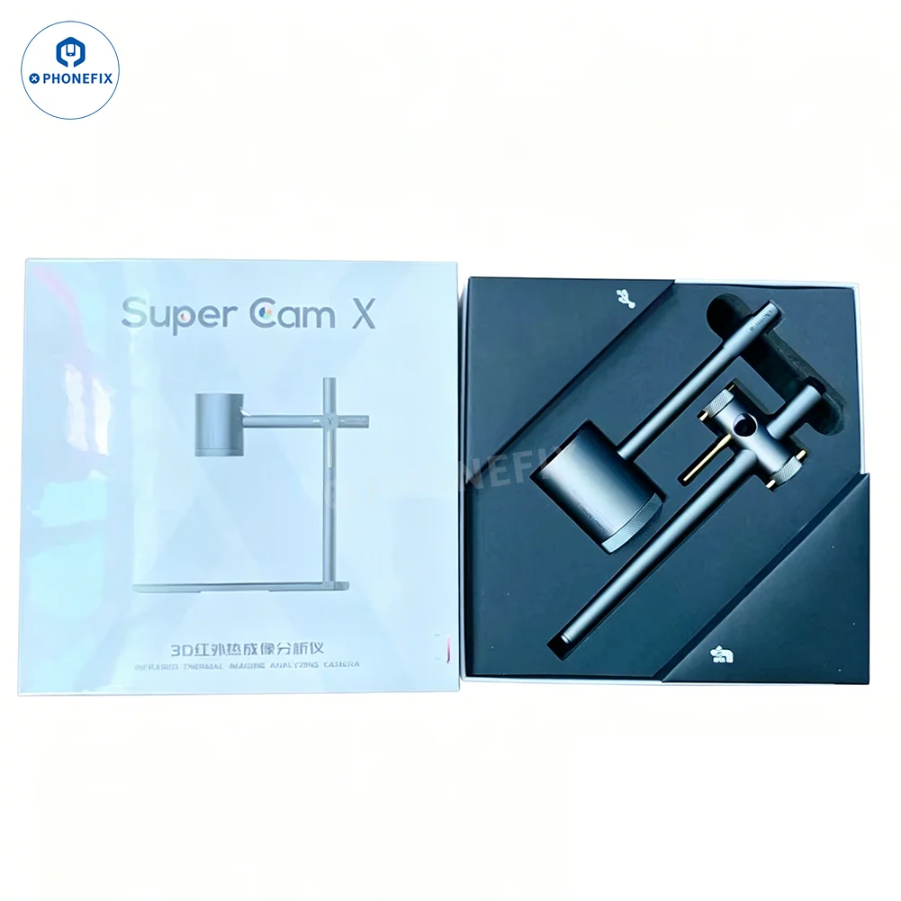 

Тепловизионная камера Qianli Super Cam X 3D с инфракрасным излучением для ремонта печатных плат iPhone, диагностики неисправностей материнских плат, обнаружения утечек и коротких замыканий