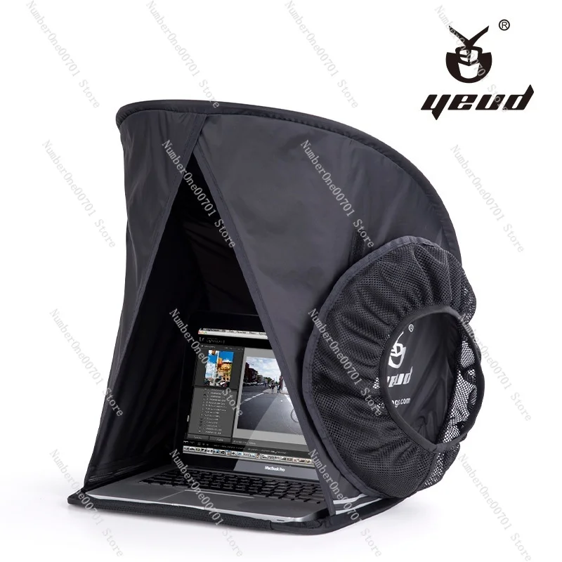 Laptop Tablet Lens Hood Dust-proof Rain-proof Sun-blocking Protective Cover Tent