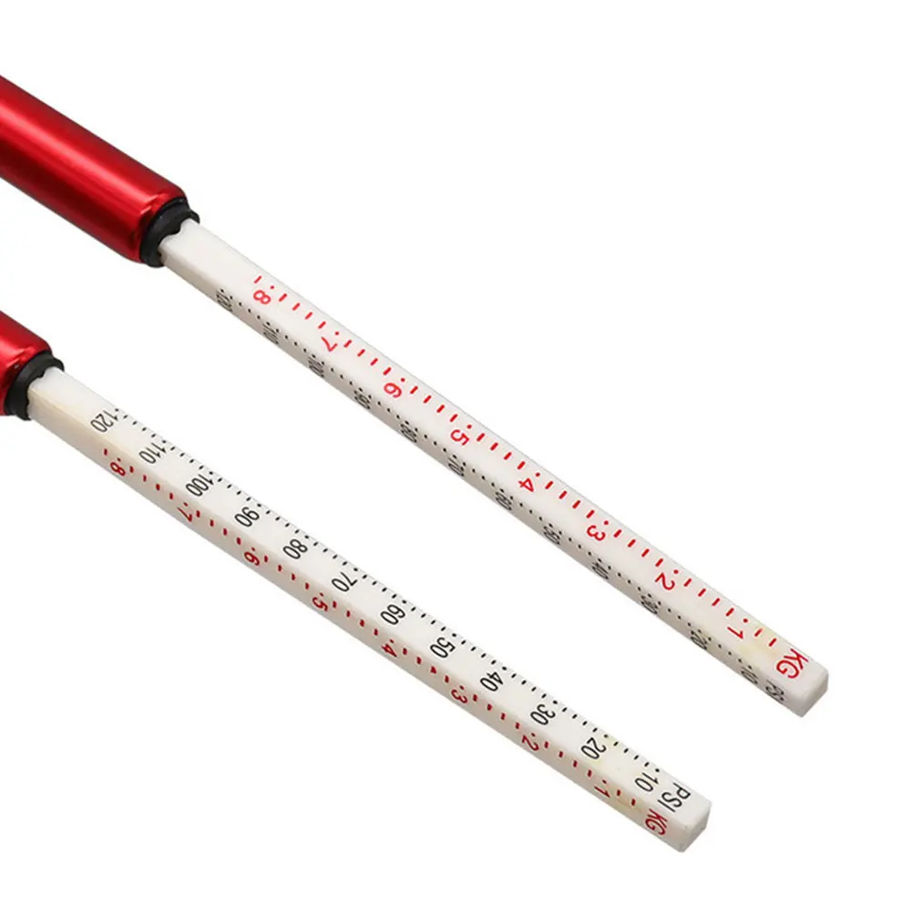 

2 шт., манометр для шин, 10-120 фунтов на квадратный дюйм, карандашный стиль для автомобилей, велосипедов, грузовиков, портативный инструмент для проверки давления, манометр из нержавеющей стали