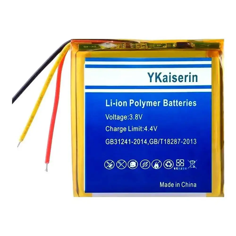 

Аккумулятор для умных часов, подходящий для 663032, замена премиум-класса, 1000 мАч