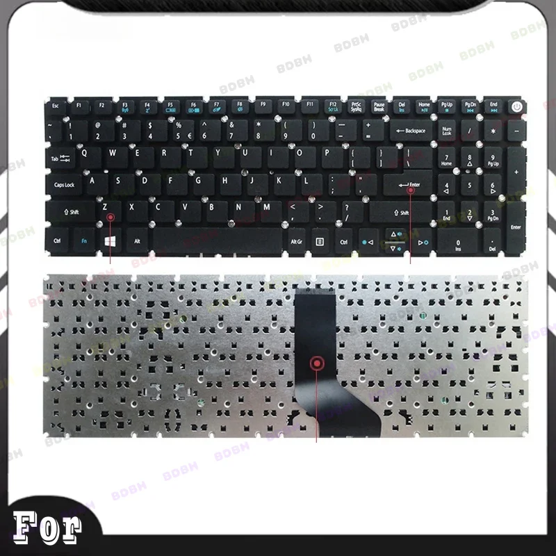 *BH New US Laptop Keyboard for Acer Aspire 5 A515-51 A515-41 A515-51G A517 A517-51-5832 A515 A615-51 N17C4 TX50-G N16Q2 VN7-792G