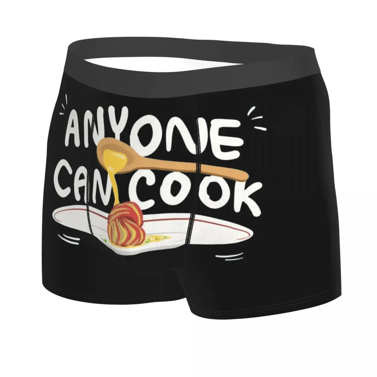 Custom Anyone Can Cook Ratatouille Underwear Men Print Funny Ratatouille Remy Boxer Shorts Panties Briefs Soft Underpants